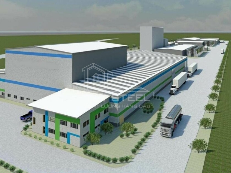 báo giá thi công nhà xưởng 3000 m2